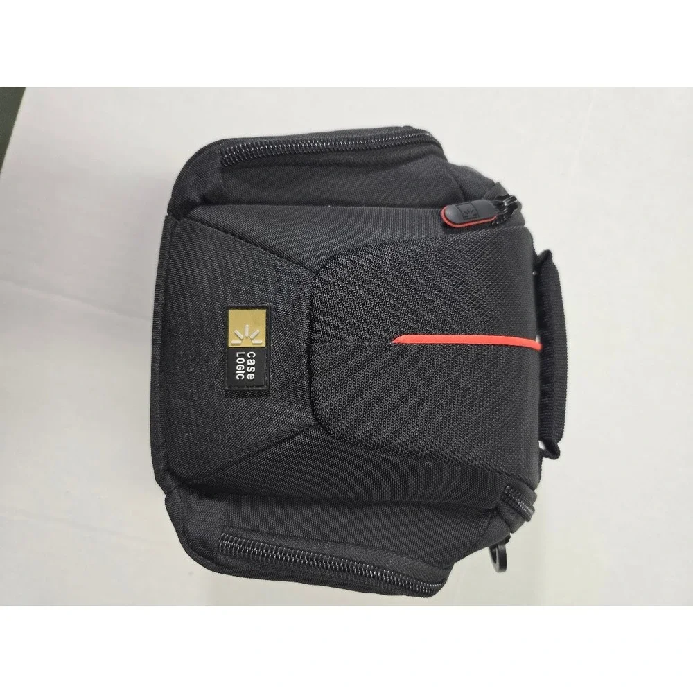 Case Logic Black Camera Bag Case Compact‎ Digital Camera Case with Orange Accent